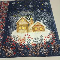 Рогожка Колядки купон 60*150