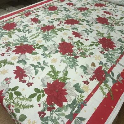 Рогожка Рождество рис 30497, 200 г/м2, 150 см