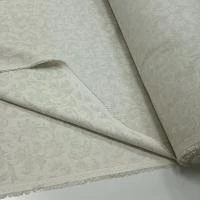 Жаккард  серый натуральный 