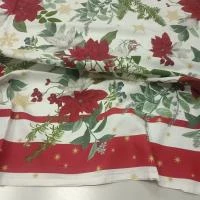 Рогожка Рождество рис 30497, 150 см, уценка