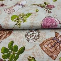 Вафельная ткань Полосатый рейс , ширина 150 см
