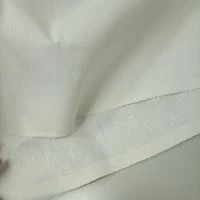Ткань  белая  скатертная , полулен