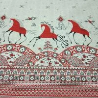 Рогожка Мезенская роспись, Былины,150 см