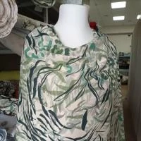 Ткань вискоза Энимал Олива,120 г/м2 ,145 см
