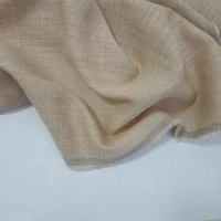 Смесовый лен Мерси, 160  г/м2, 150 см, бежевый 